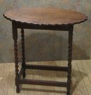 Oak Parlor Lamp Table