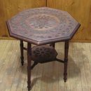 Carved Oak Parlor Table