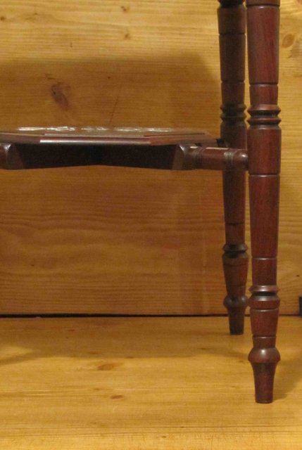 Carved Oak Parlor Table