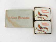 Golden Pheasant Prophylactics Boxed Tins