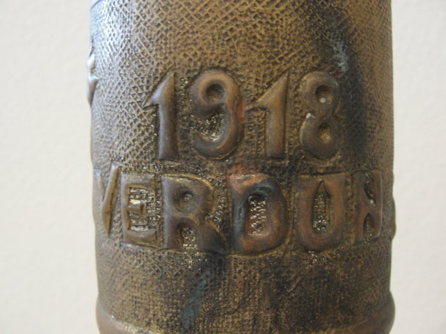 WWI Trench Art Military Shell