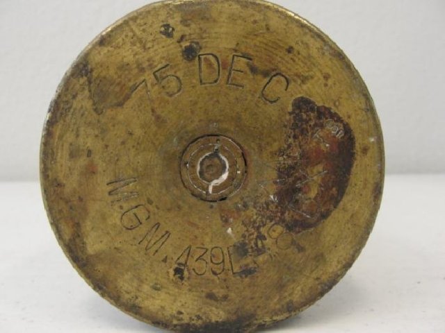 WWI Trench Art Military Shell