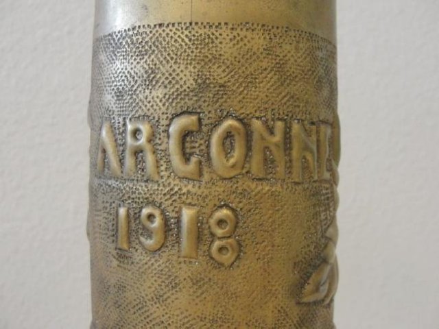 WWI Trench Art Military Shell