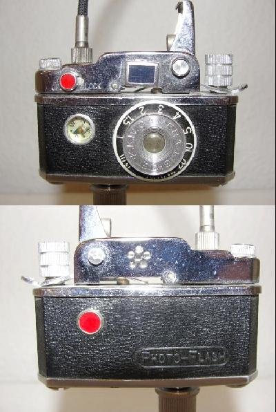 Photo-Flash Camera Table Lighter