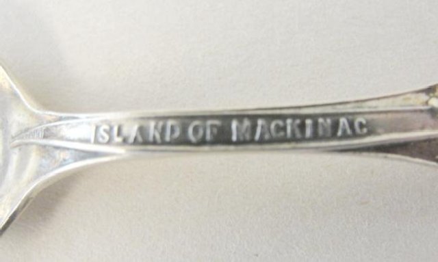 Sterling Demitasse Indian Chief Souvenir Spoon