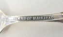 Sterling Demitasse Indian Chief Souvenir Spoon