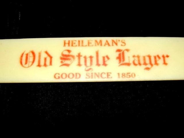 Vintage Beer Foam Scraper