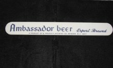 Vintage Beer Foam Scraper