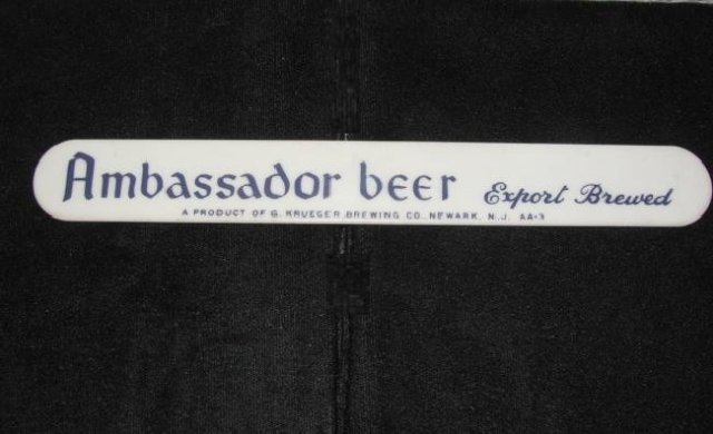 Vintage Beer Foam Scraper