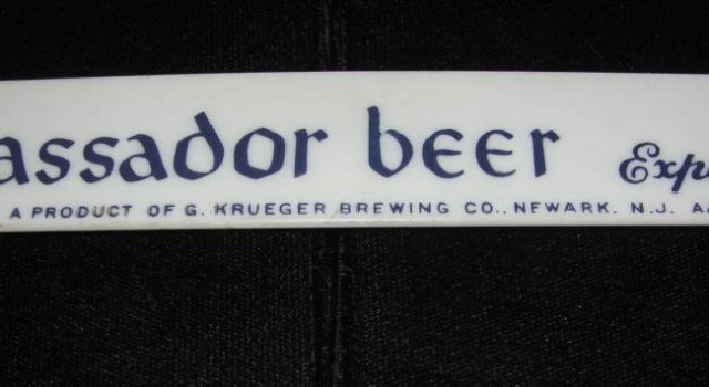 Vintage Beer Foam Scraper