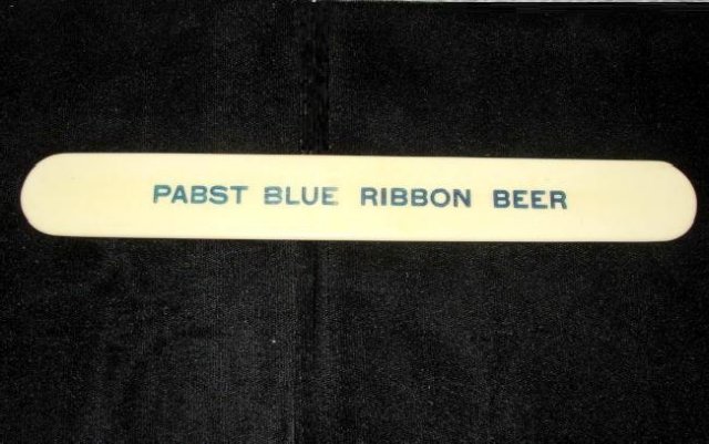 Vintage Beer Foam Scraper