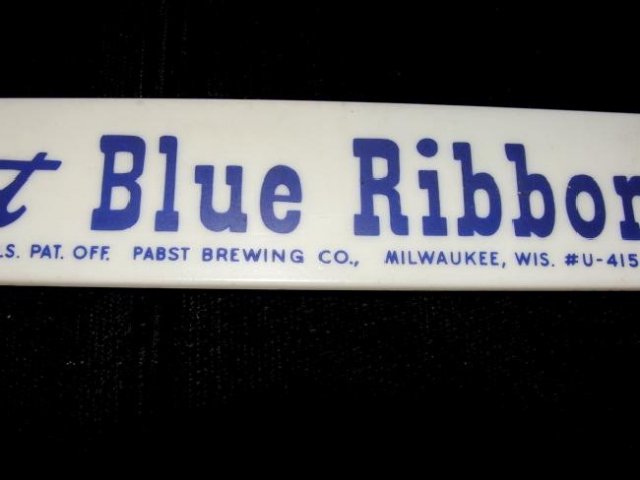 Vintage Beer Foam Scraper
