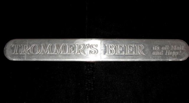 Vintage Beer Foam Scraper