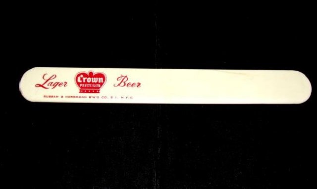 Vintage Beer Foam Scraper