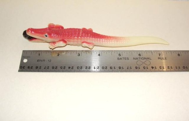 Celluloid Alligator Letter Opener