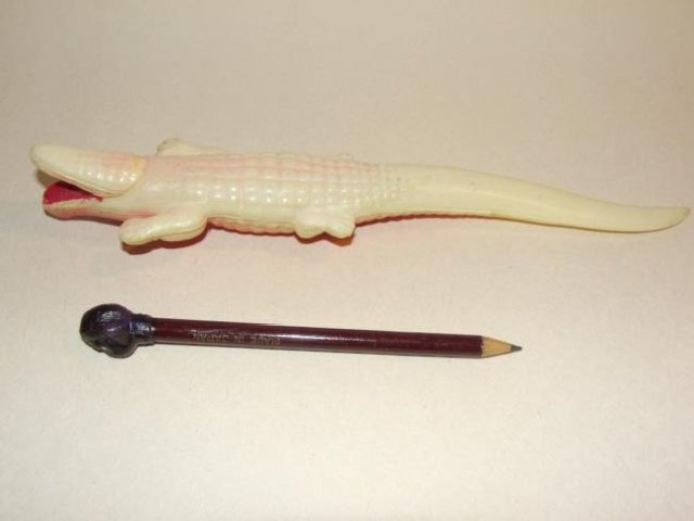 Celluloid Alligator Letter Opener