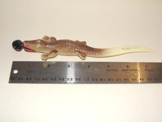 Celluloid Alligator Letter Opener