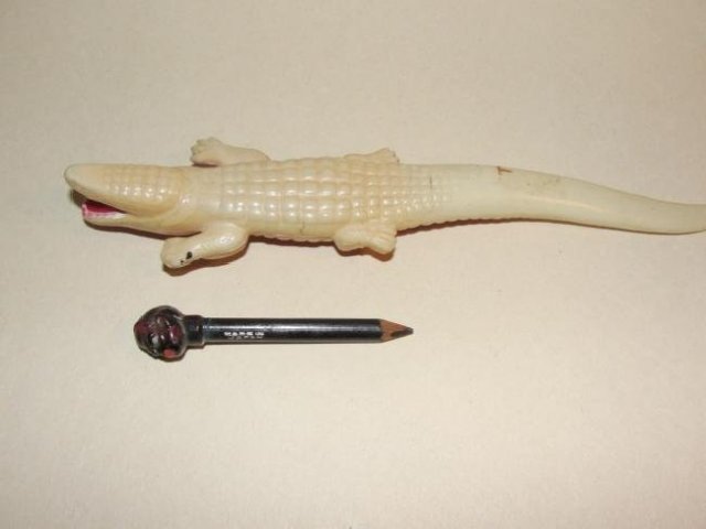 Celluloid Alligator Letter Opener