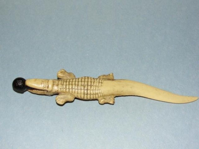 Mini Celluloid Alligator Letter Opener