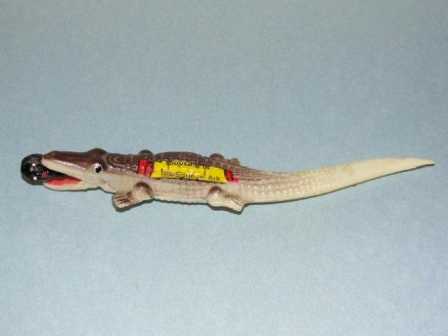 Mini Celluloid Alligator Letter Opener