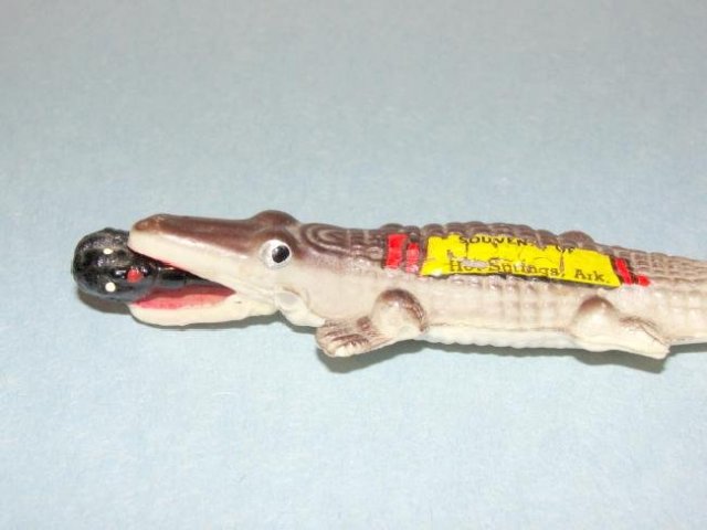 Mini Celluloid Alligator Letter Opener