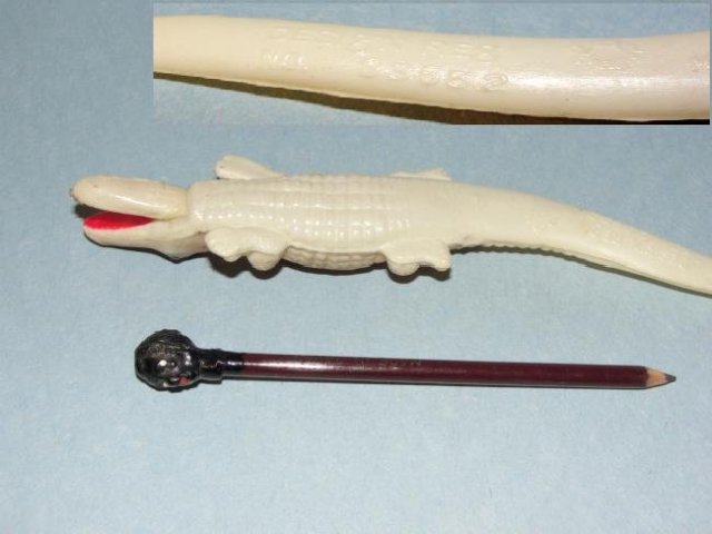 Mini Celluloid Alligator Letter Opener
