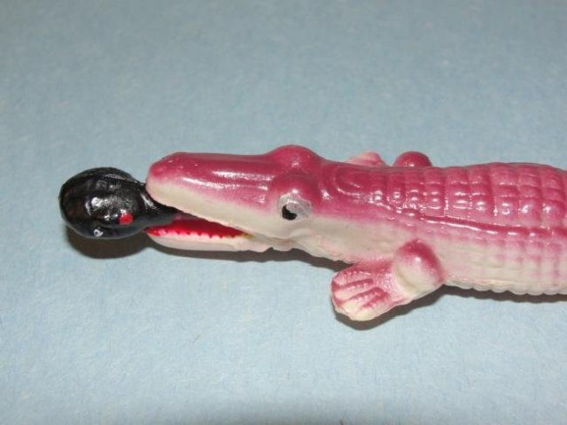 Mini Celluloid Alligator Letter Opener