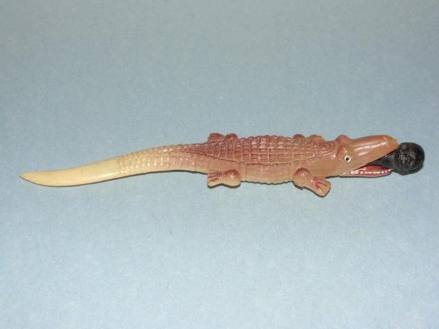 Mini Celluloid Alligator Letter Opener
