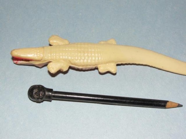 Mini Celluloid Alligator Letter Opener