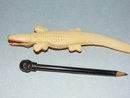 Mini Celluloid Alligator Letter Opener