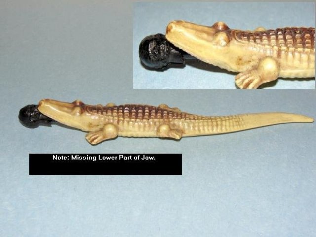 Mini Celluloid Alligator Letter Opener