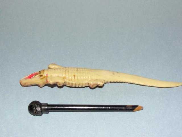 Mini Celluloid Alligator Letter Opener
