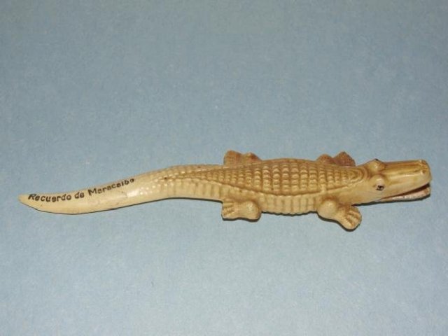 Mini Celluloid Alligator Letter Opener