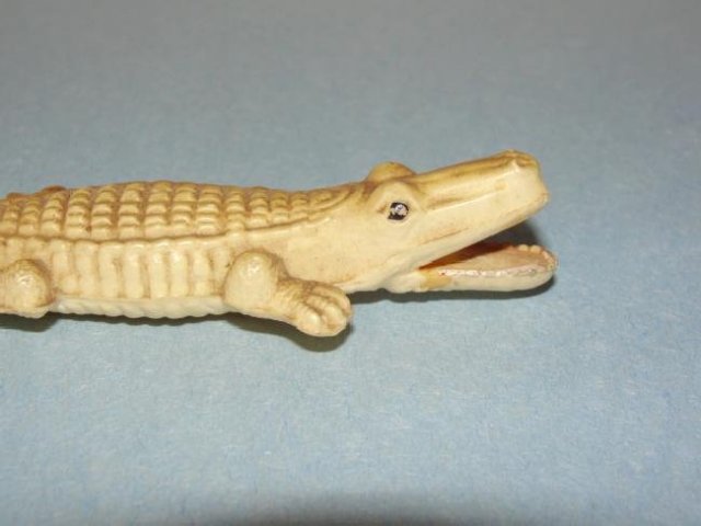 Mini Celluloid Alligator Letter Opener