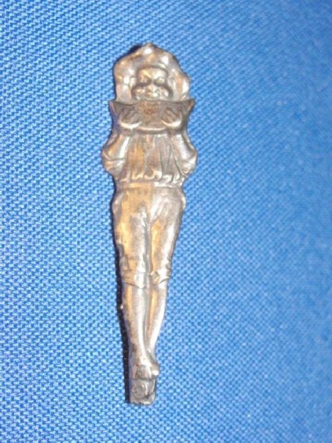 Sterling Black Girl Pin