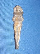 Sterling Black Girl Pin