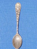 Black Americana Sterling Souvenir Spoon