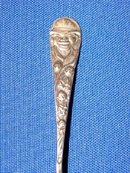 Black Americana Sterling Souvenir Spoon