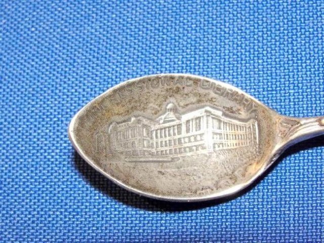 Black Americana Sterling Souvenir Spoon