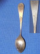 Black Americana Sterling Souvenir Spoon