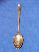 Black Americana Sterling Souvenir Spoon