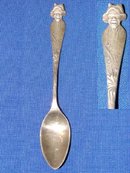 Black Americana Sterling Souvenir Spoon