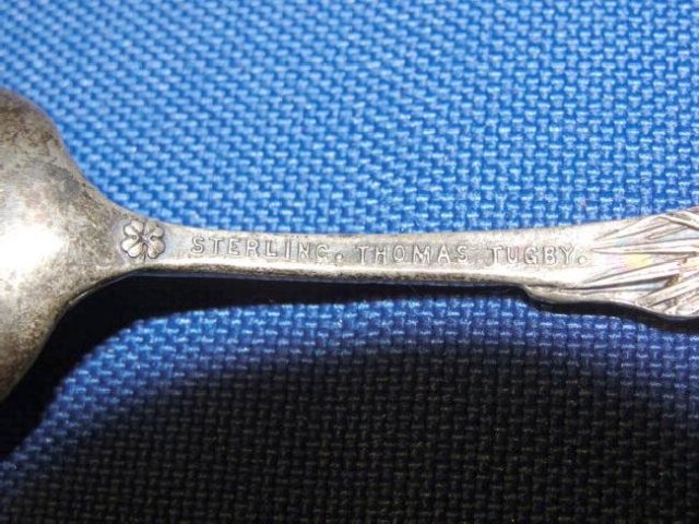 Black Americana Sterling Souvenir Spoon