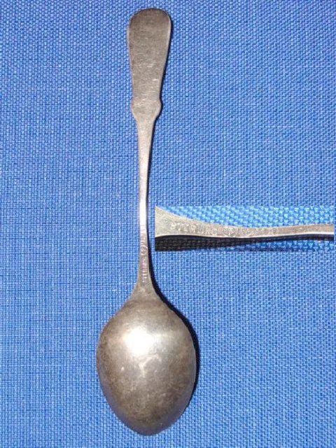 Black Americana Sterling Souvenir Spoon.
