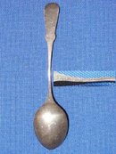 Black Americana Sterling Souvenir Spoon.