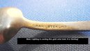 Black Americana Sterling Souvenir Spoon.