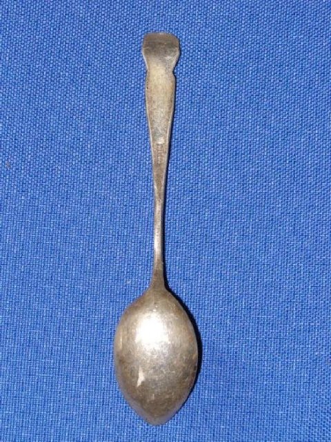 Black Americana Sterling Souvenir Spoon.