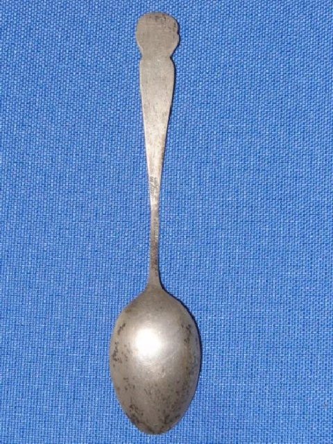 Black Americana Sterling Souvenir Spoon.