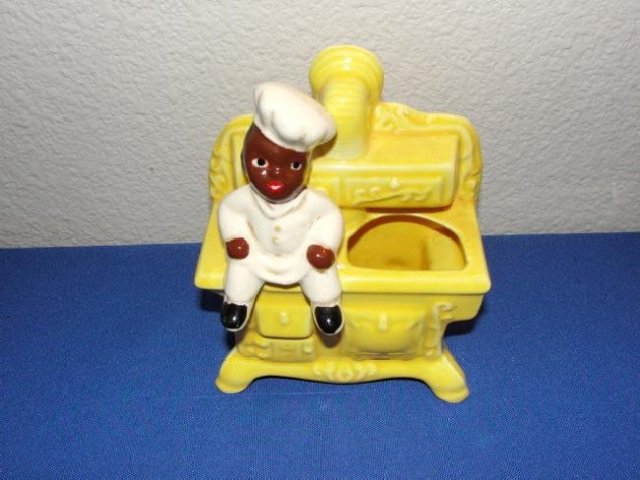 Black Chef Wall Pocket