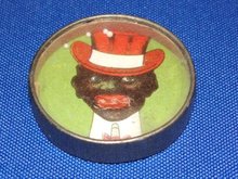 Black Americana Puzzle Game & Mirror.